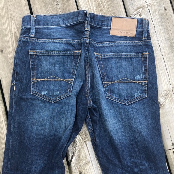 Aeropostale Distressed Rivington Skinny Jeans 30 - Picture 7 of 7